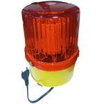 چراغLED گردان 220ولت قرمز بزرگ