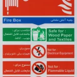 شبرنگ دستورالعمل جعبه آتش نشانی