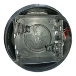 چراغ چشمک زن آهنربایی باطری خور