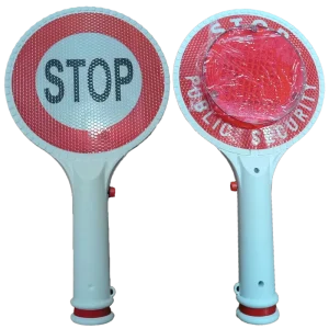 ایست دستی شارژی چراغ دار