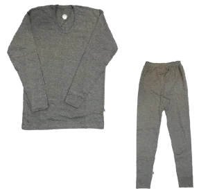 ست لباس گرم طوسی عالی پوش