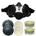 پک ماسک نیم صورت MSA Comfo Classicبافیلترنوارزیتونی