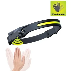 چراغ پیشانی‌ و هدلایت تک‌لاین شارژی سنسوردار